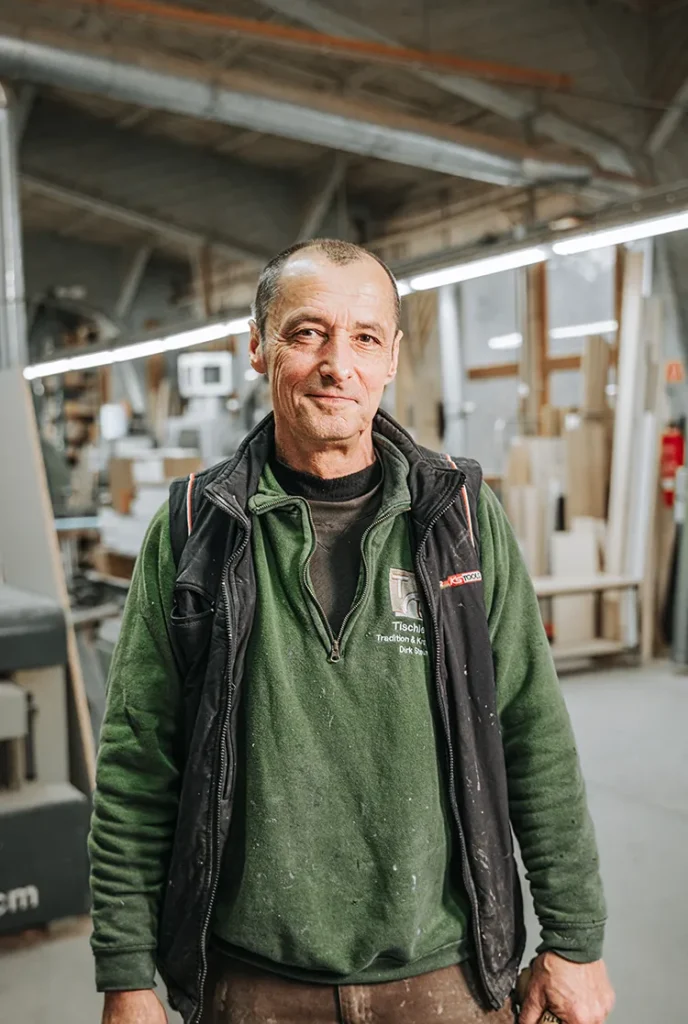 Mitarbeiter der Tischlerei Stein