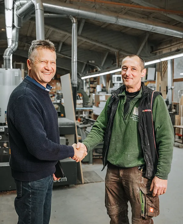 Das Team der Tischlerei Stein